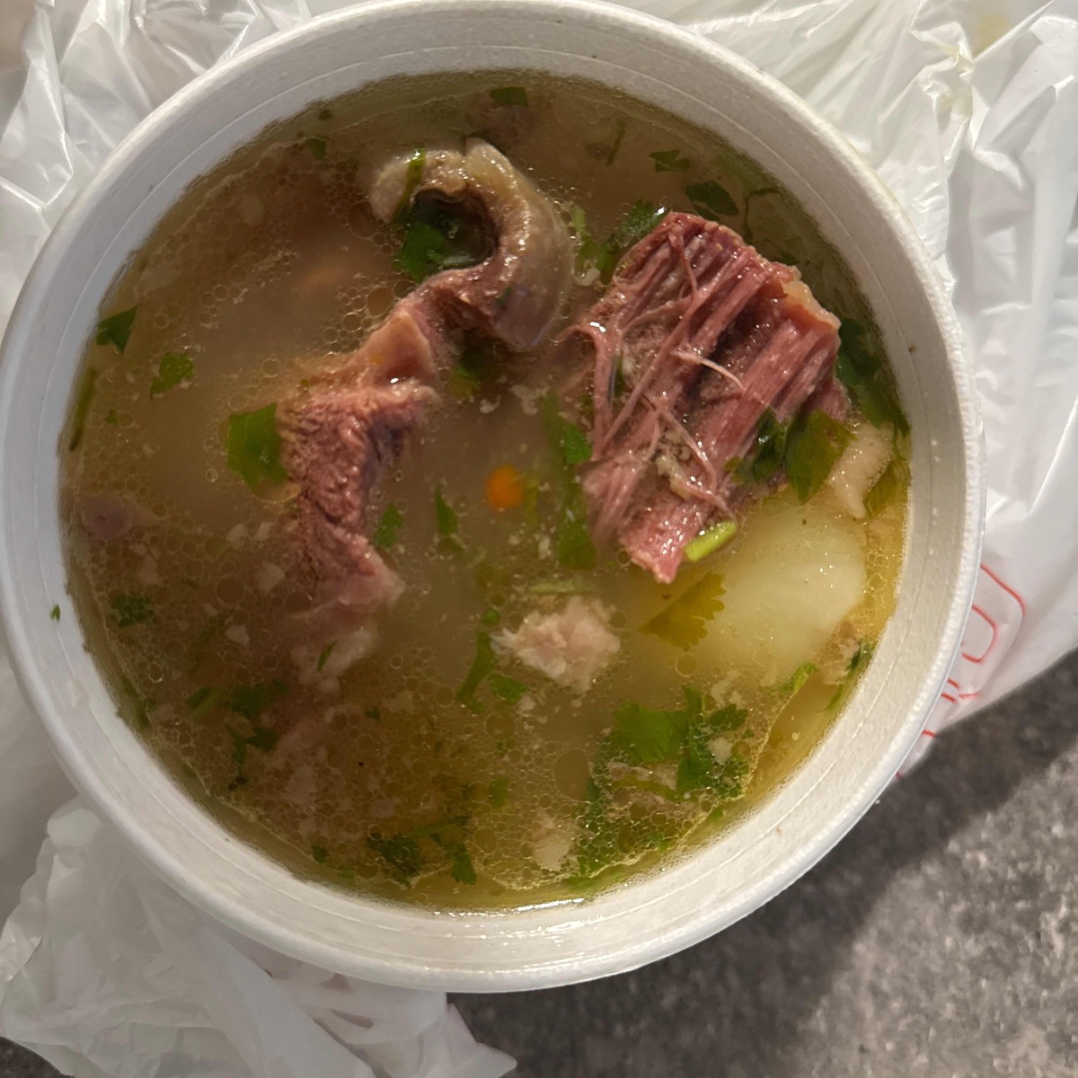 Caldo de costilla